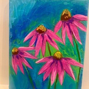 Painting by Tammy Allen Flower Canvas Art